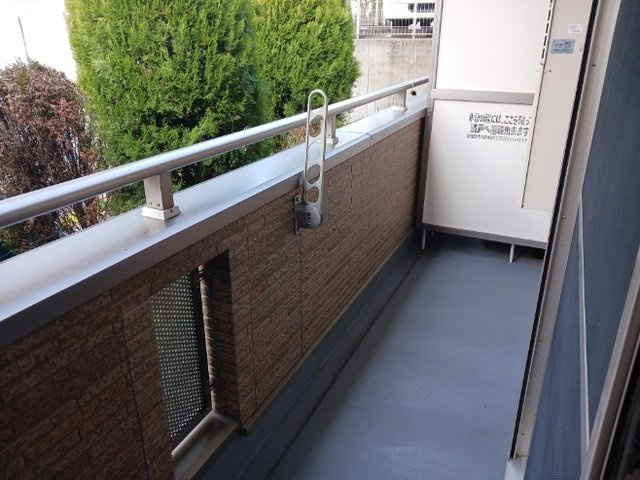 メゾン　プレ・シアンのバルコニー