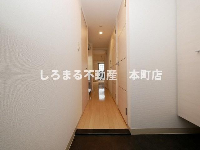 アーバネックス大阪城WESTの玄関