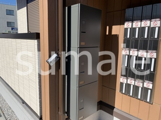 カーサしらたまのその他共用部分|集合ポスト完備。