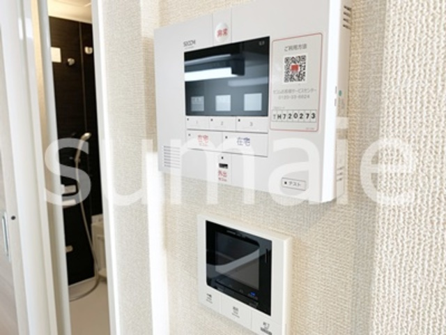 カーサしらたまの設備|セコム完備。モニターホン完備。