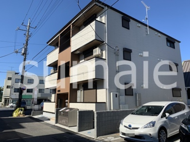 カーサしらたまの外観|オシャレな外観です。