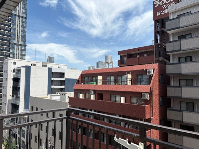 グラン・ピア京町堀の展望|バルコニーからの景色です