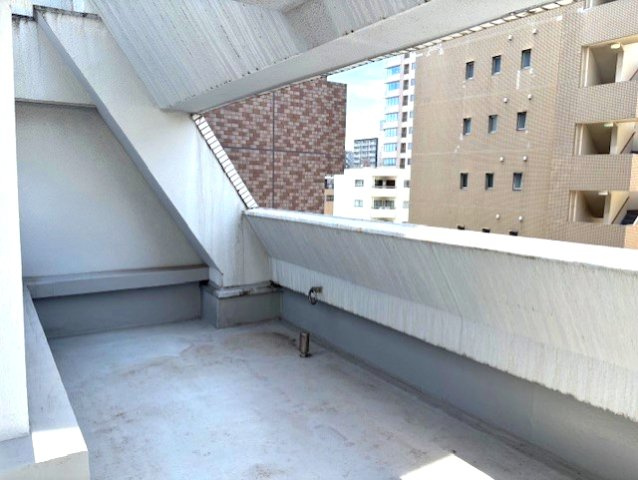 グラン・ピア京町堀のバルコニー