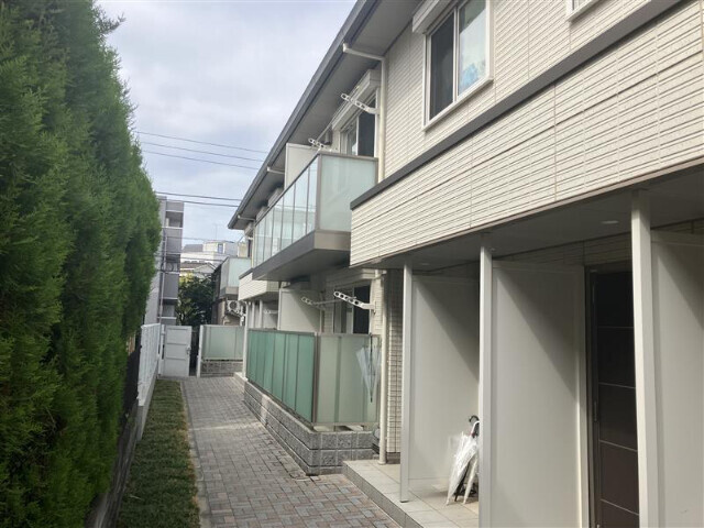 グリナージュ桜新町のエントランス