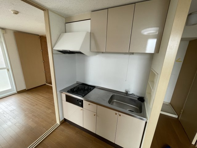 白雪のキッチン