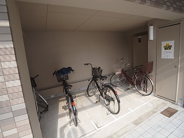 ベージュ野田のその他共用部分|駐輪スペースも有ります