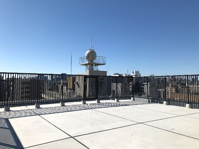 エム・グランヴィア駒形のバルコニー