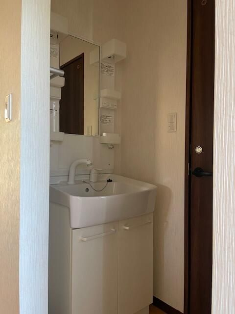 ソレイユの洗面所