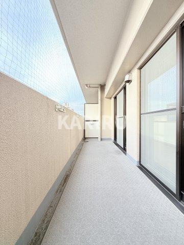 ファミール深江橋アーバンステージのバルコニー