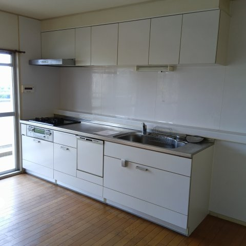 研究学園5団地　523号棟のキッチン