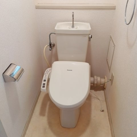 研究学園5団地　523号棟のトイレ