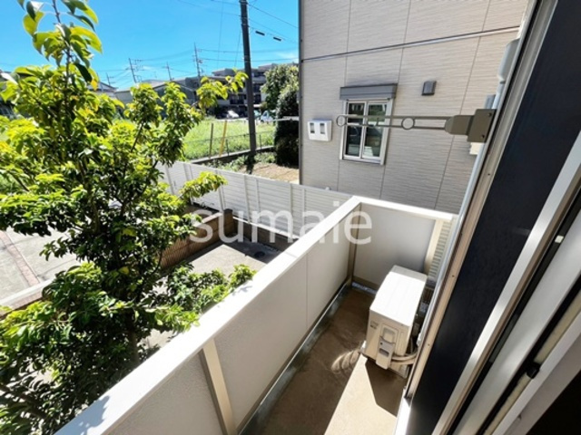 シャイン・カワナベのバルコニー|バルコニスペース！