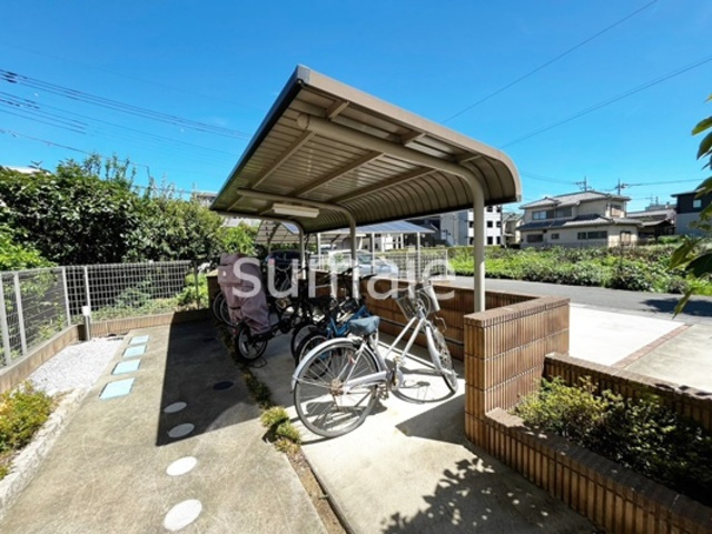 シャイン・カワナベのその他共用部分|駐輪置き場です！