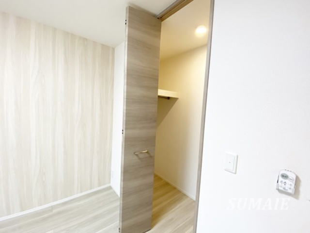 ノーブルパレスの収納|ウォークインクローゼット！