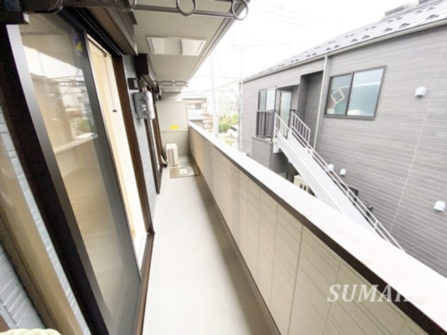 ノーブルパレスのバルコニー|バルコニースペース！