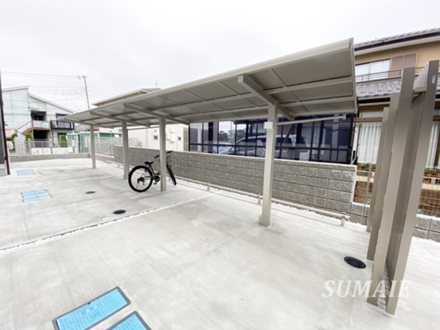 ノーブルパレスのその他共用部分|駐輪場です！