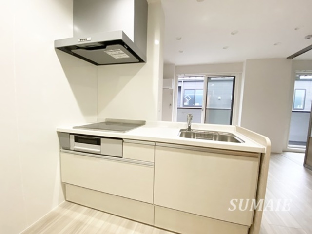 ノーブルパレスのキッチン|カウンターキッチン！