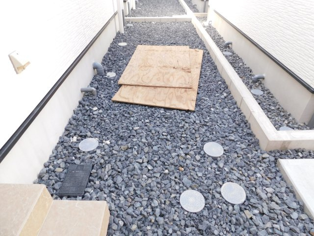 名古屋市瑞穂区萩山町２丁目の新築一戸建の庭|◇庭◇　　陽当り良好な庭付き♪