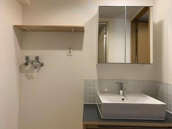 グレイス瑞江の洗面所