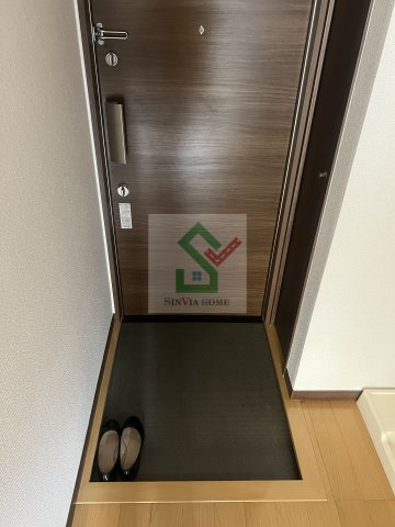 ソレイユの玄関