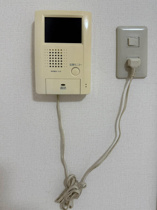 モニター付きインターフォン
