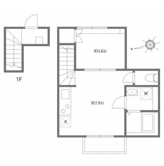カサプレミア代田の間取り