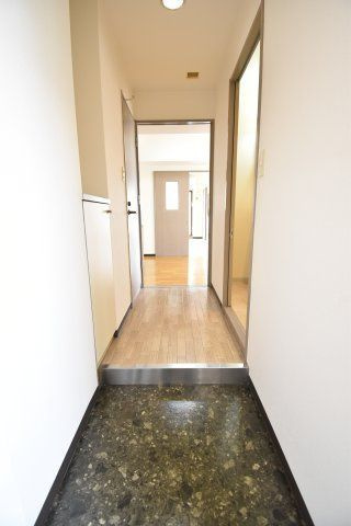 みのりハイツの玄関