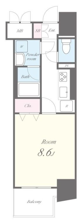 アルティオ ドマーニの間取り