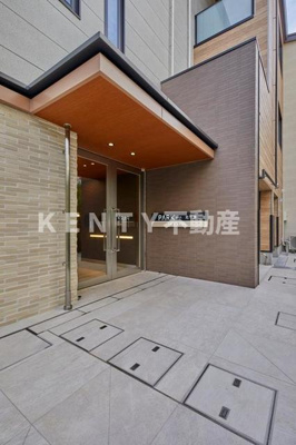 【エントランス】 | パークアクシス北千束ＭＯＣＸＩＯＮ | 落ち着いたエントランスです