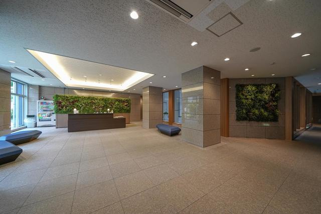 セルリアンホームズ勝どきのエントランス|ゆとりのあるエントランスです