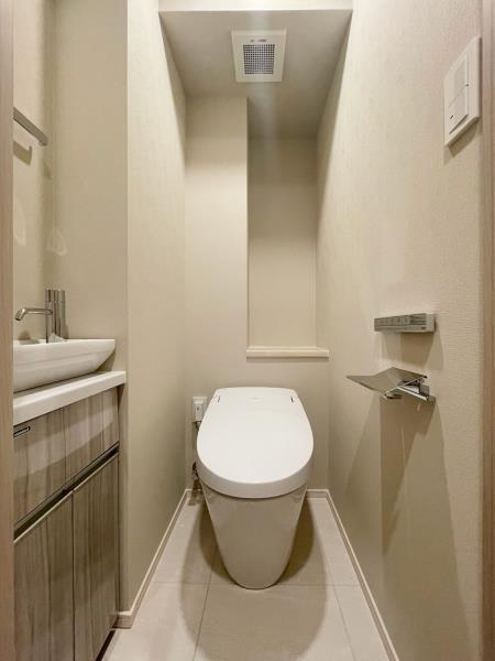 ＣＯＭＰＯＳＩＴＥ高輪のトイレ|トイレもきれいです