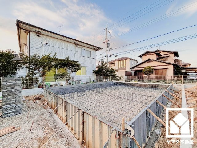 草津市平井6丁目　2期1号地の外観|11月7日　現地写真更新