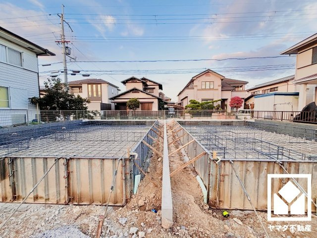 草津市平井6丁目　2期1号地の外観|11月7日　現地写真更新