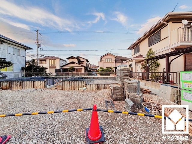 草津市平井6丁目　2期1号地の外観|11月7日　現地写真更新