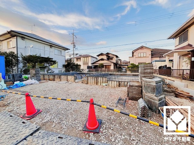 草津市平井6丁目　2期1号地の外観|11月7日　現地写真更新