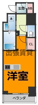 S-FORT金山(旧エルスタンザ金山)の間取り