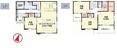 小山市城西　2期　3号棟