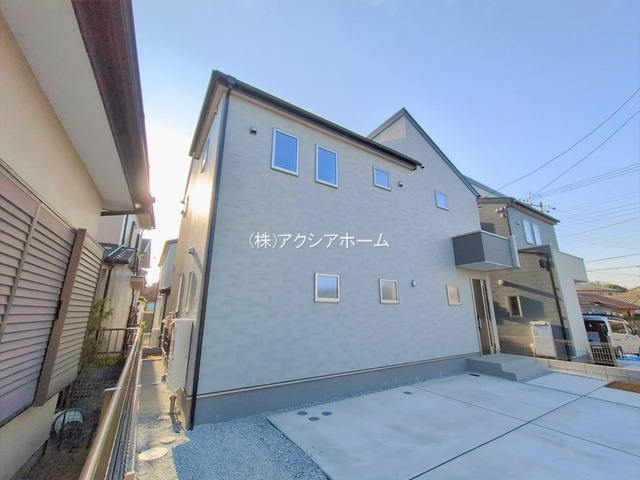 所沢市北野南1丁目・全4棟　新築一戸建　2号棟の外観|現地写真（2026年1月20日撮影）