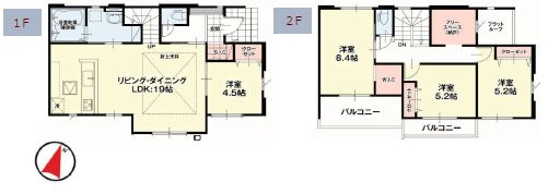 小山市城西　2期　1号棟