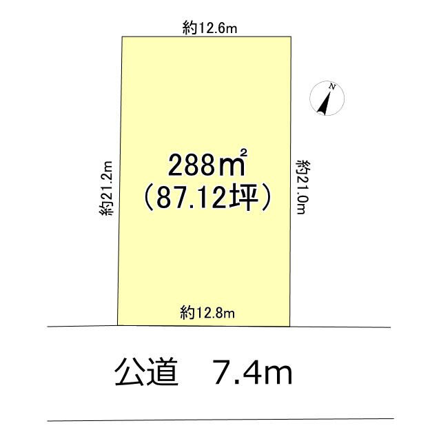 水戸市三湯町の売地