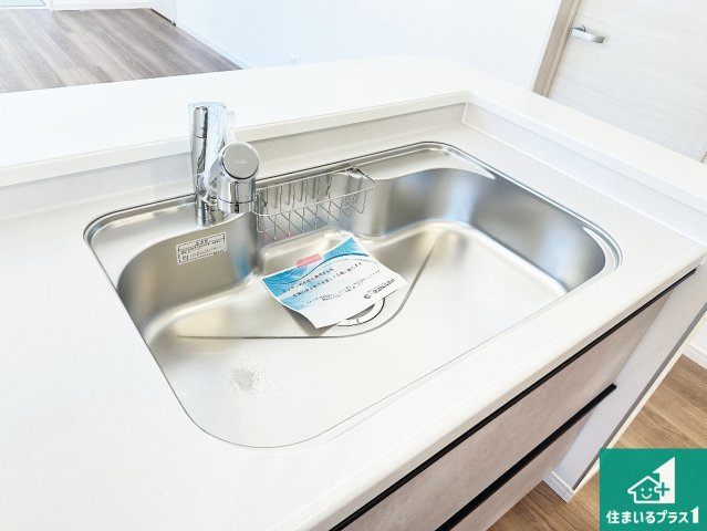 ●29(土)30(日)現地案内可能！　桜井市大豆越　全5邸の設備|広々としたシンクで食器洗いも楽々！