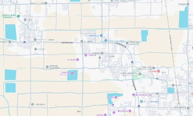 ●29(土)30(日)現地案内可能！　桜井市大豆越　全5邸の地図
