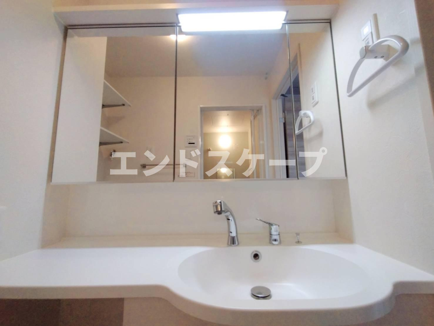 ガルテンの洗面所|高崎、前橋のお部屋探しはエンドスケープまで！お客様の理想お聞かせ下さい♪