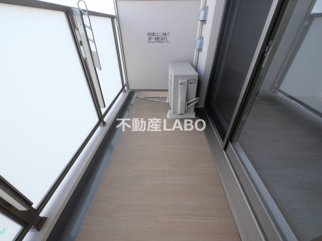 Mv.ms大阪新加美のバルコニー