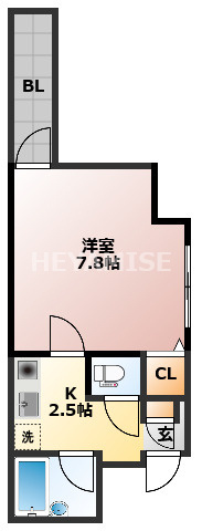 磨屋町ビルの間取り