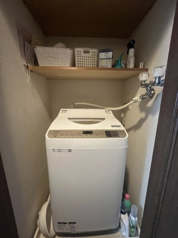 タオコート熱海のランドリースペース|洗濯機置き場