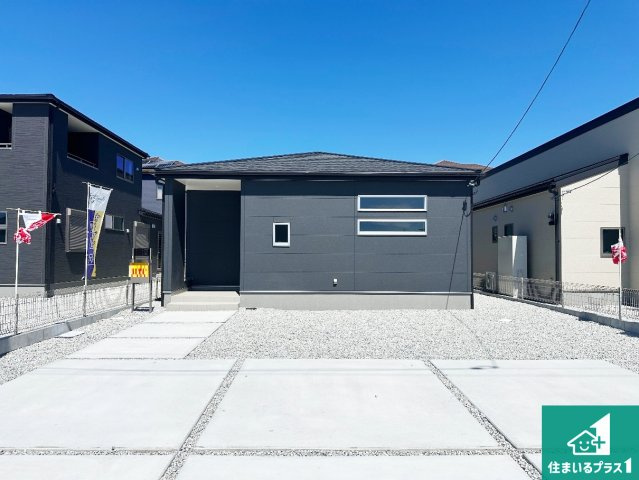 ●桜井市大豆越　第7期　新築一戸建ての外観|お客様に長く安心して住んでいだだける事にこだわった家づくり！住んでからのアフターサービスにもしっかりと取り組んでいます！