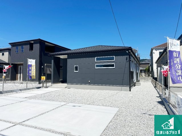 ●桜井市大豆越　第7期　新築一戸建ての外観|安心の10年保証！外観を美しく保ち、雨水で汚れを落とします！気になることがありましたら、お気軽にお問い合わせください！