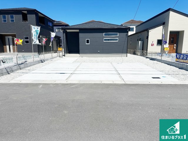●桜井市大豆越　第7期　新築一戸建ての外観|お客様に長く安心して住んでいだだける事にこだわった家づくり！住んでからのアフターサービスにもしっかりと取り組んでいます！