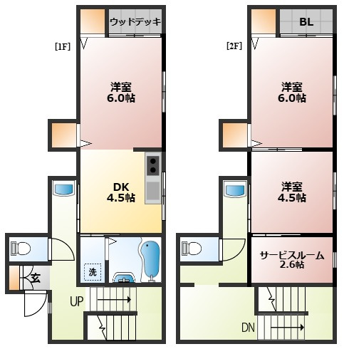 UDSの間取り